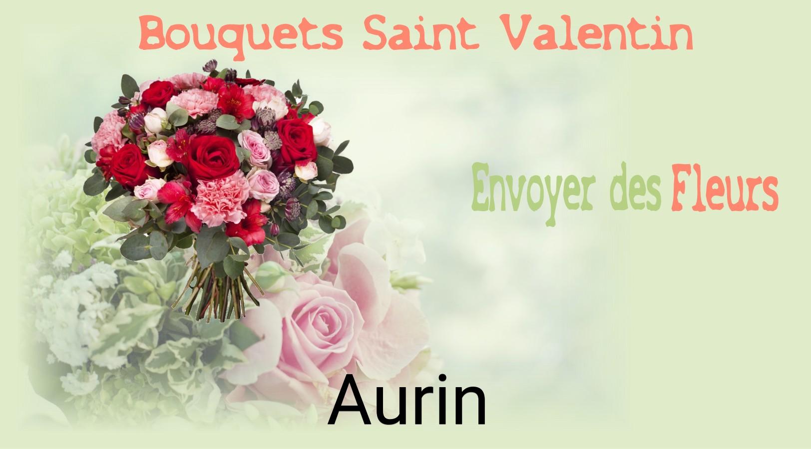 Roses de Saint-Valentin livrées à Aurin